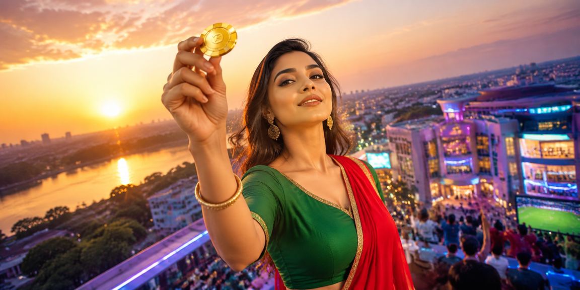 বগুড়ায় নিয়ন আলোয় লটারি প্রোমোশন উপভোগ করছেন একজন ব্যবহারকারী